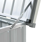 Gartenbox Grau 171x99x93 cm