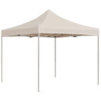 Profi-Partyzelt Faltbar Aluminium 2x2 m Creme