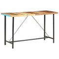 Bartisch 180 x 70 x 107 cm Recyceltes Massivholz