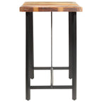 Bartisch 180 x 70 x 107 cm Recyceltes Massivholz