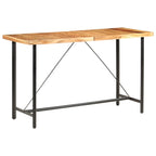 Bartisch 180x70x107 cm Massivholz Akazie