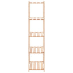 Lagerregale 5 Böden 2 Stk. 80×38×170cm Kiefer Massivholz 250kg