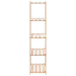 Lagerregale 5 Böden 2 Stk. 80×38×170cm Kiefer Massivholz 250kg