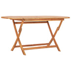 7-tlg. Garten-Essgruppe Klappbar Massivholz Teak