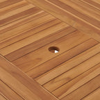 Gartentisch 150x76 cm Massivholz Teak