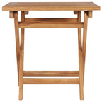 Gartentisch Klappbar 45x45x45 cm Massivholz Teak