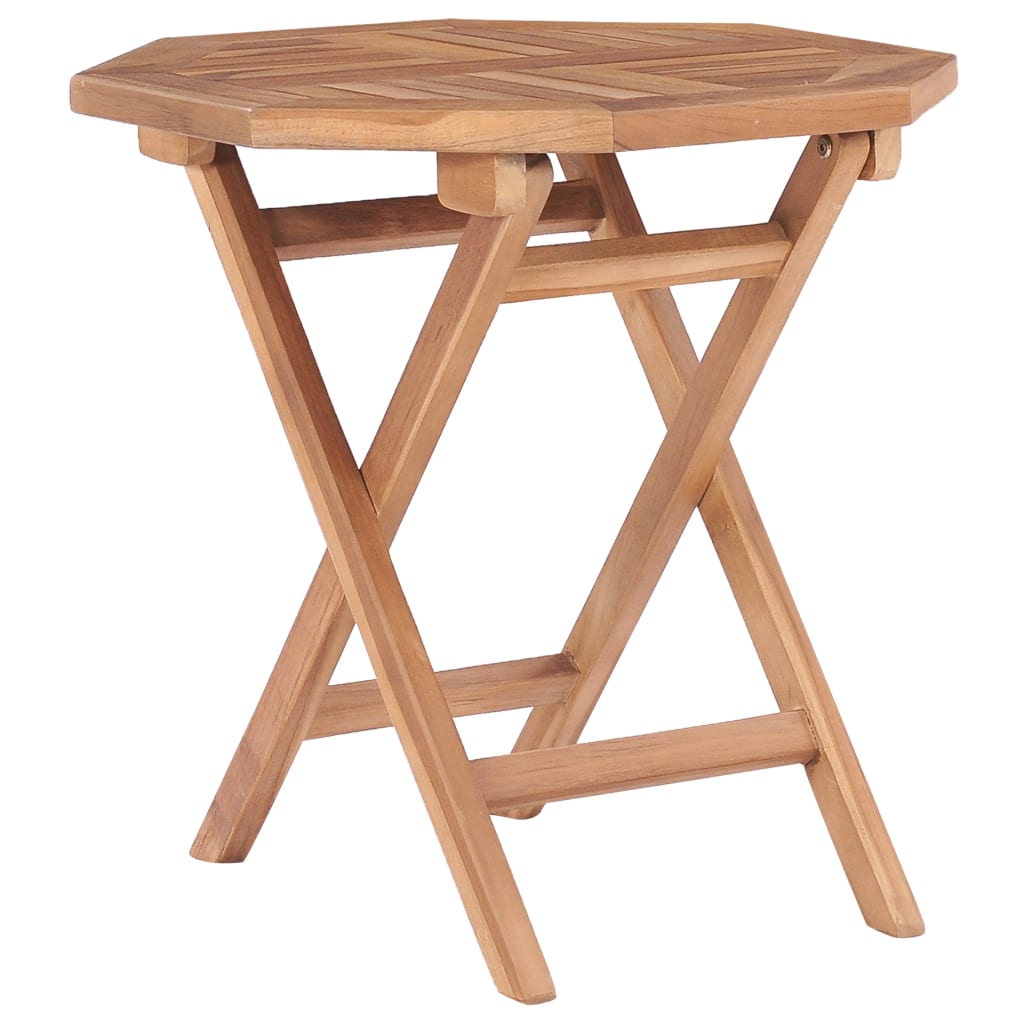 Gartentisch Klappbar 45x45x45 cm Massivholz Teak