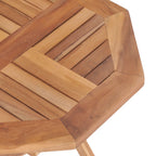Gartentisch Klappbar 45x45x45 cm Massivholz Teak