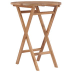 Gartentisch Klappbar 60 cm Massivholz Teak