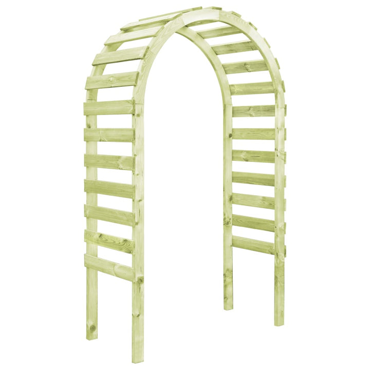 Gartenpergola 130×60×230 cm Kiefernholz Imprägniert