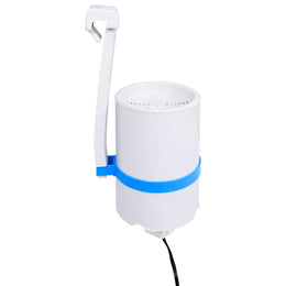 vidaXL Pool Einhängeskimmer und Pumpe mit Adapter 16 cm Kunststoff