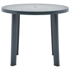 Gartentisch Grün 89 cm Kunststoff