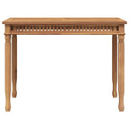 Garten-Esstisch 120x65x80 cm Massivholz Teak