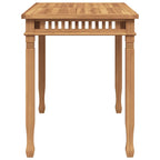 Garten-Esstisch 120x65x80 cm Massivholz Teak