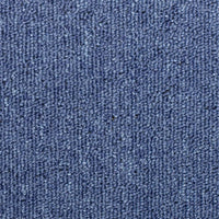 Teppich-Treppenstufen 15 Stk. 65x21x4 cm Blau