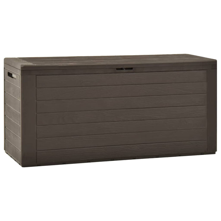 Gartentruhe Braun 116x44x55 cm