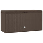 Gartenbox Braun 114x47x60 cm
