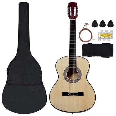 8-tlg. Klassikgitarren-Set für Anfänger 3/4 36"