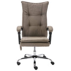 Massage-Bürostuhl Taupe Stoff