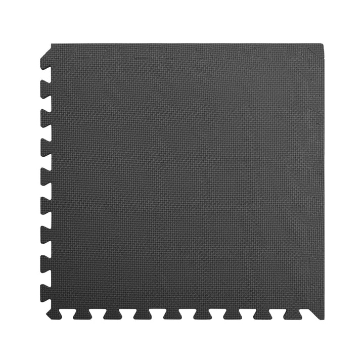 Bodenmatten 12 Stk. 4,32 m² EVA-Schaumstoff Schwarz