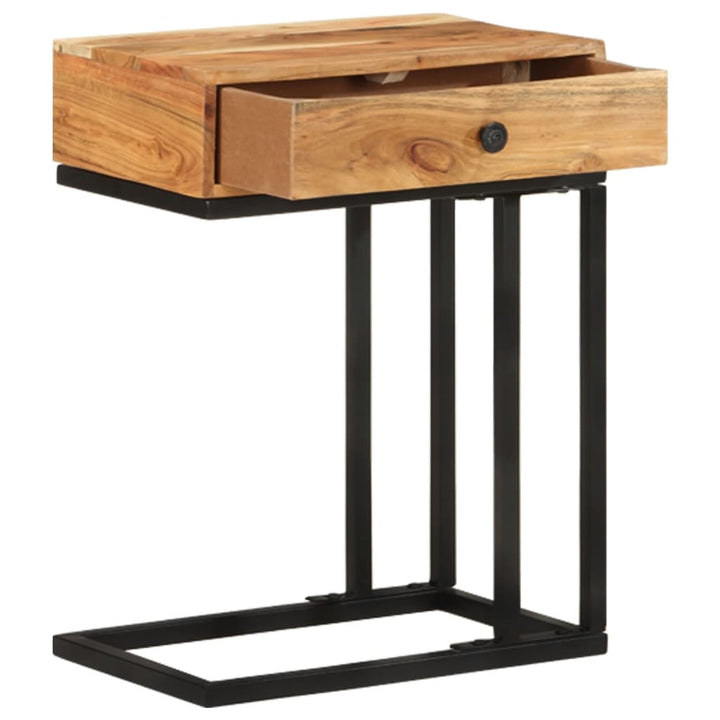 Beistelltisch U-Form 45x30x61 cm Akazie Massivholz