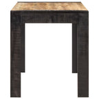 Esstisch 140x70x76 cm Raues Mango-Massivholz