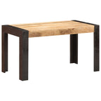 Esstisch 140x70x76 cm Raues Mango-Massivholz
