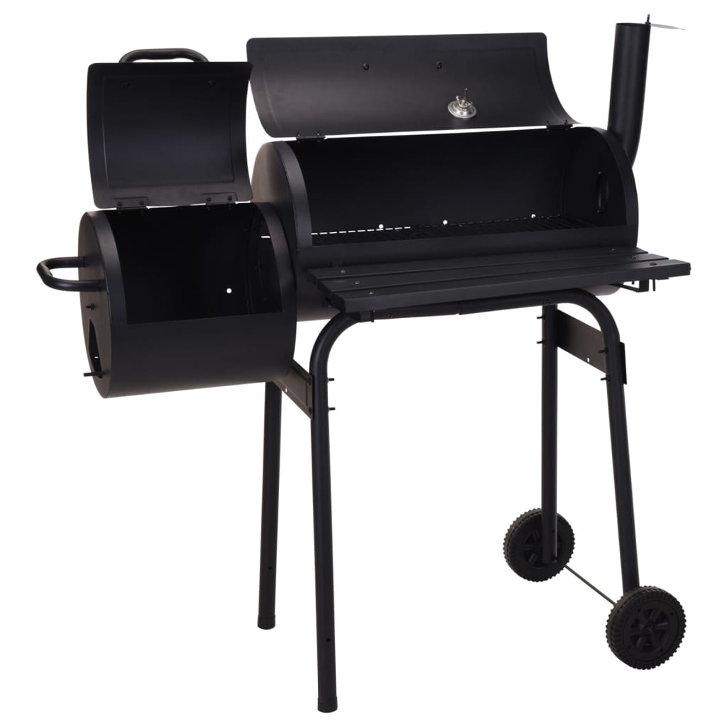 ProGarden Smoker-Grill Schwarz