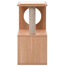 vidaXL Katzen-Kratzbaum mit Sisal-Kratzmatte 60 cm