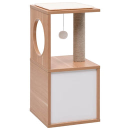 vidaXL Katzen-Kratzbaum mit Sisal-Kratzmatte 60 cm