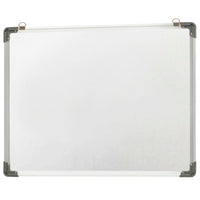 Magnetisches Whiteboard Weiß 90 x 60 cm Stahl