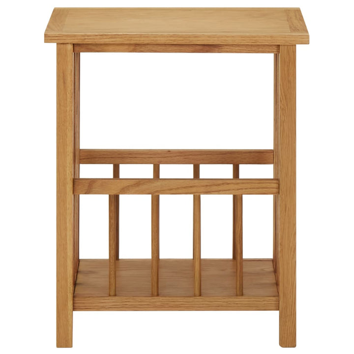 Zeitungstisch 45x35x55 cm Eiche Massivholz