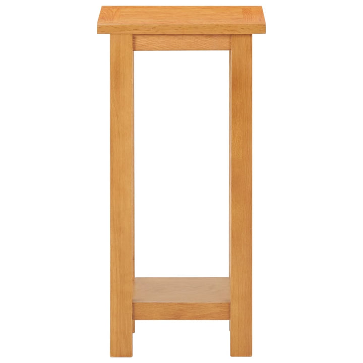 Beistelltisch 27x24x55 cm Eiche Massivholz