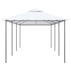 Pavillon 600x298x270 cm Weiß 180g/m²