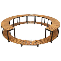 vidaXL Whirlpool-Verkleidung 273x53 cm Akazie Massivholz