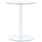 Couchtisch Transparent 40 cm Hartglas