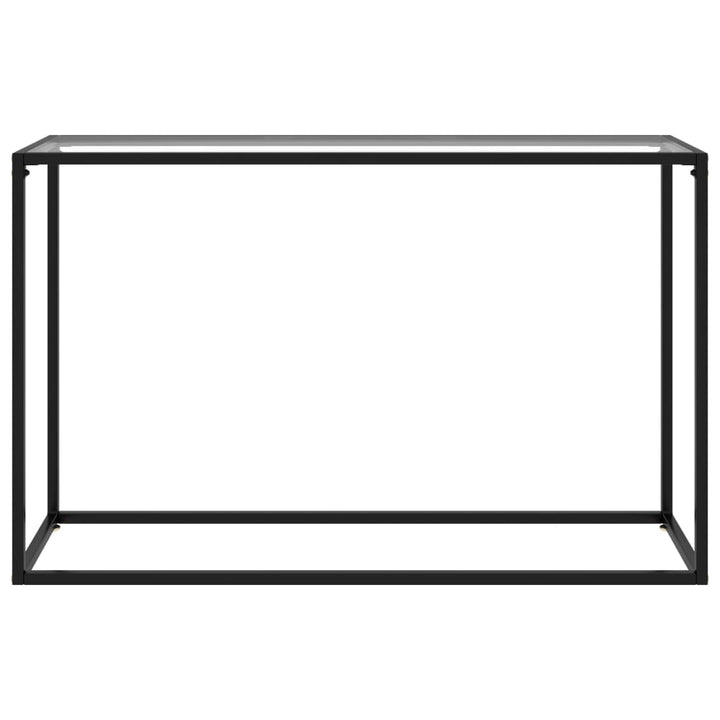 Konsolentisch Transparent 120x35x75 cm Hartglas