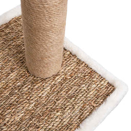 vidaXL Katzenbaum mit Fellpflegebogen und Kratzsäule