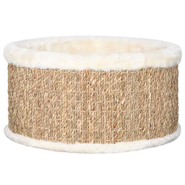vidaXL Katzenkorb Rund 36 cm Seegras