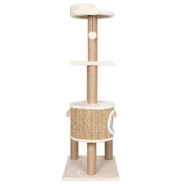 vidaXL Katzen-Kratzbaum 123 cm Seegras