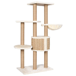 vidaXL Katzen-Kratzbaum 126 cm Seegras