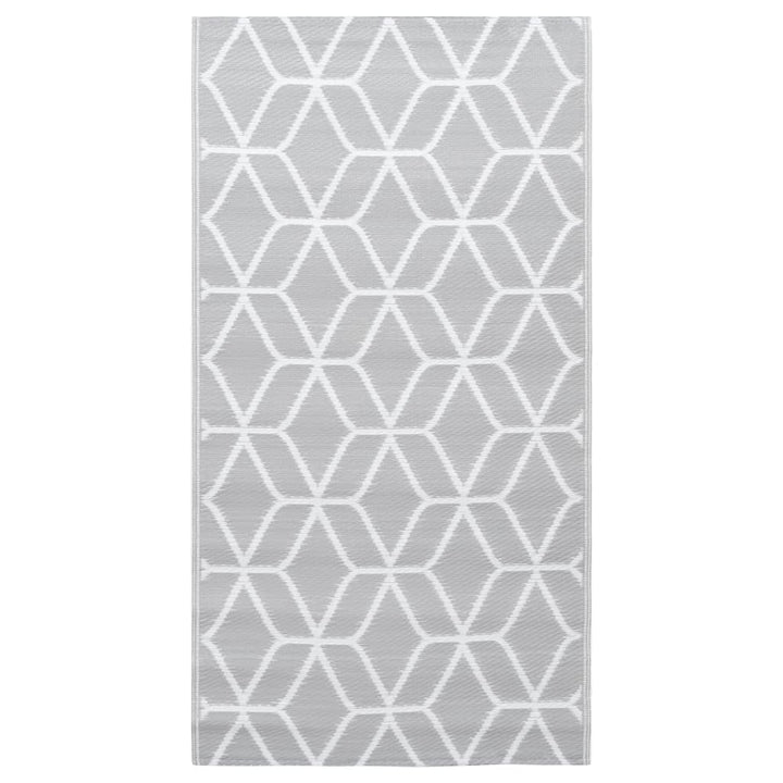 Outdoor-Teppich ARAKIL Grau 160x230 cm PP