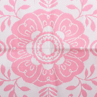 Outdoor-Teppich Rosa 190x290 cm PP