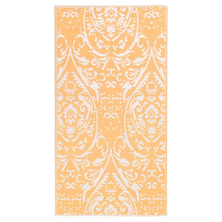 Outdoor-Teppich ARAKIL Orangefarben und Blau 160x230 cm PP