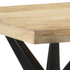 Esstisch 120x60x76 cm Massivholz Mango