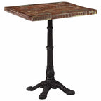 Bistrotisch 60x60x76 cm Altholz Massiv