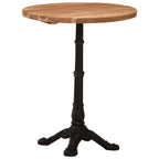 Bistrotisch Ø60x76 cm Akazie Massivholz