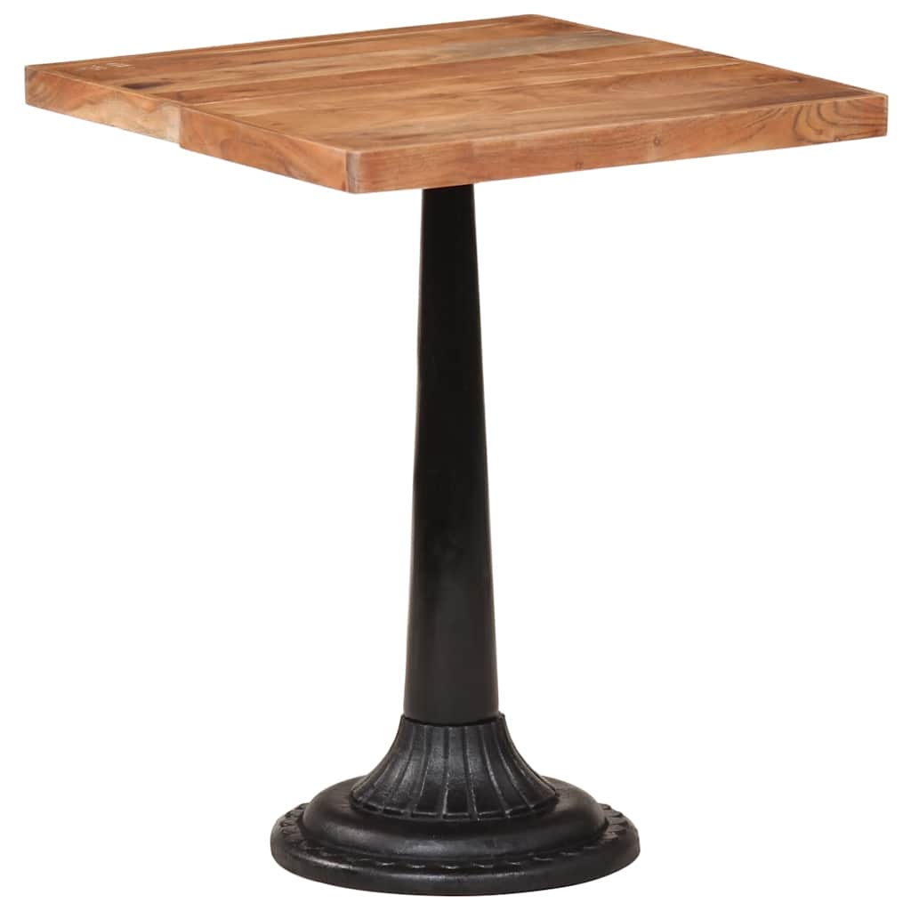 Bistrotisch 60x60x76 cm Akazie Massivholz