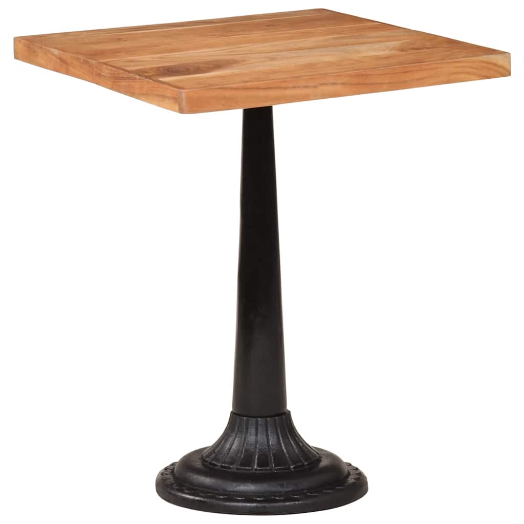 Bistrotisch 60x60x76 cm Akazie Massivholz
