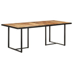 Esstisch 200 cm Raues Mangoholz